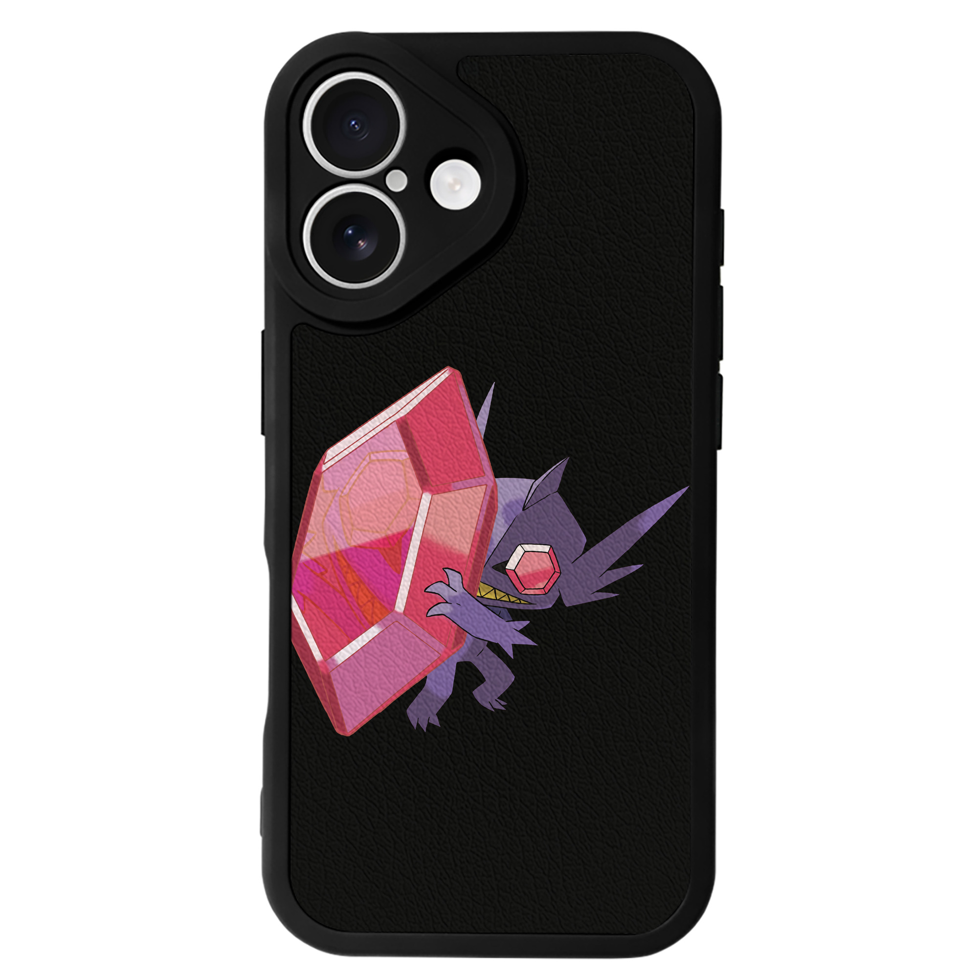 （画像用） ポケットモンスター Pokémon 【iPhone 16シリーズ対応】シリコンスマホケース（レザー調） 材質：シリコン